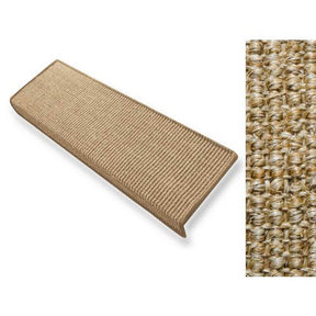 Mata schodowa Floordirekt step sizal brązowa