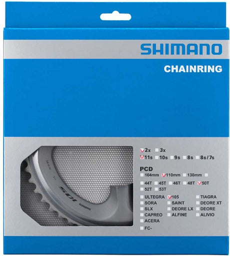 Shimano - łańcuch Top 53T 105 FC -R7000 - Srebrny