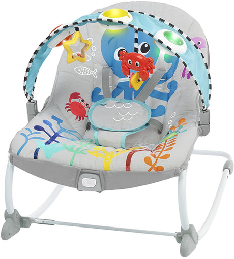 Baby einstein baby wipstoeltje opus met licht geluid - - vanaf 0 maanden