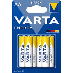 Baterie energetyczne aa varta 6 sztuk