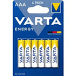 Baterie energetyczne aaa varta 6 sztuk