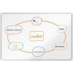 Tablica suchościeralna nobo premium plus 1800 x 1200 mm