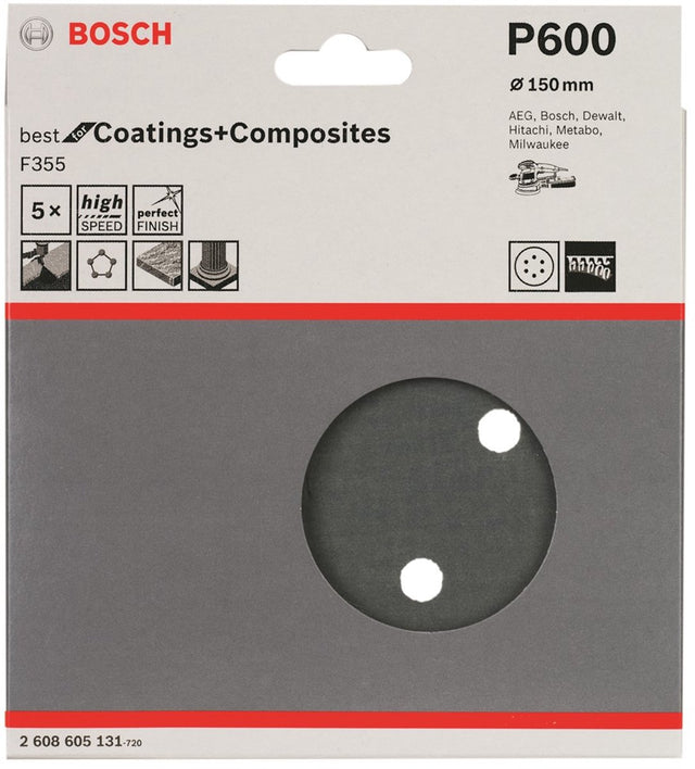 Bosch 5 schuurvel ø150 best coatings 6,600