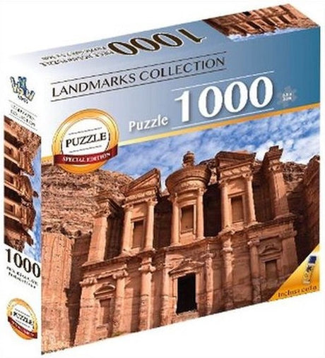 Braet puzzle 7 cudów świata - Petra - 1000 elementów.
