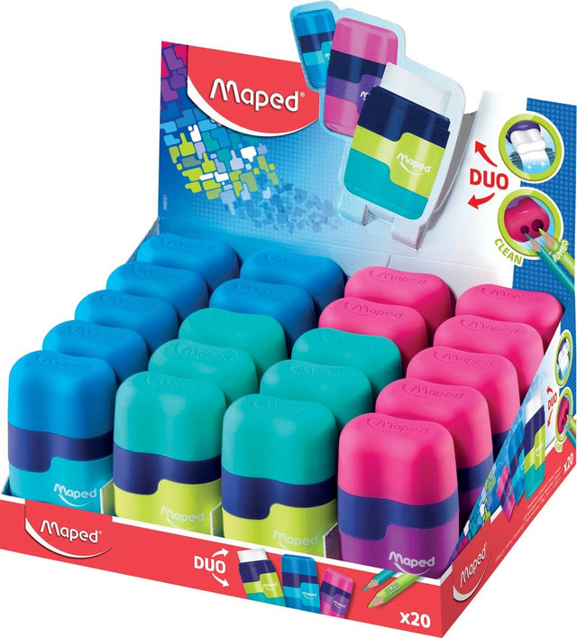 Maped Office temperówka + guma connect soft dis20