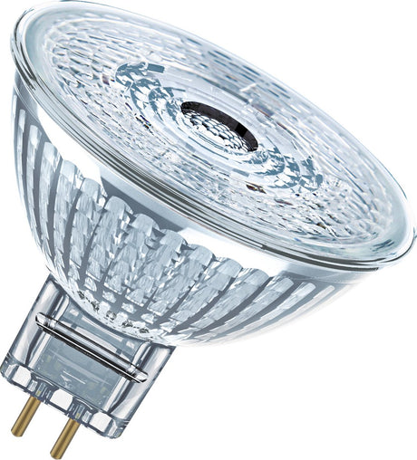 Osram 4058075796836 Etykieta energetyczna lampy LED f (a - g) odbłyśnik gu10 3,8 w = 35 w ciepła biel (ø x h) 50 mm x 50 mm 2 szt.)