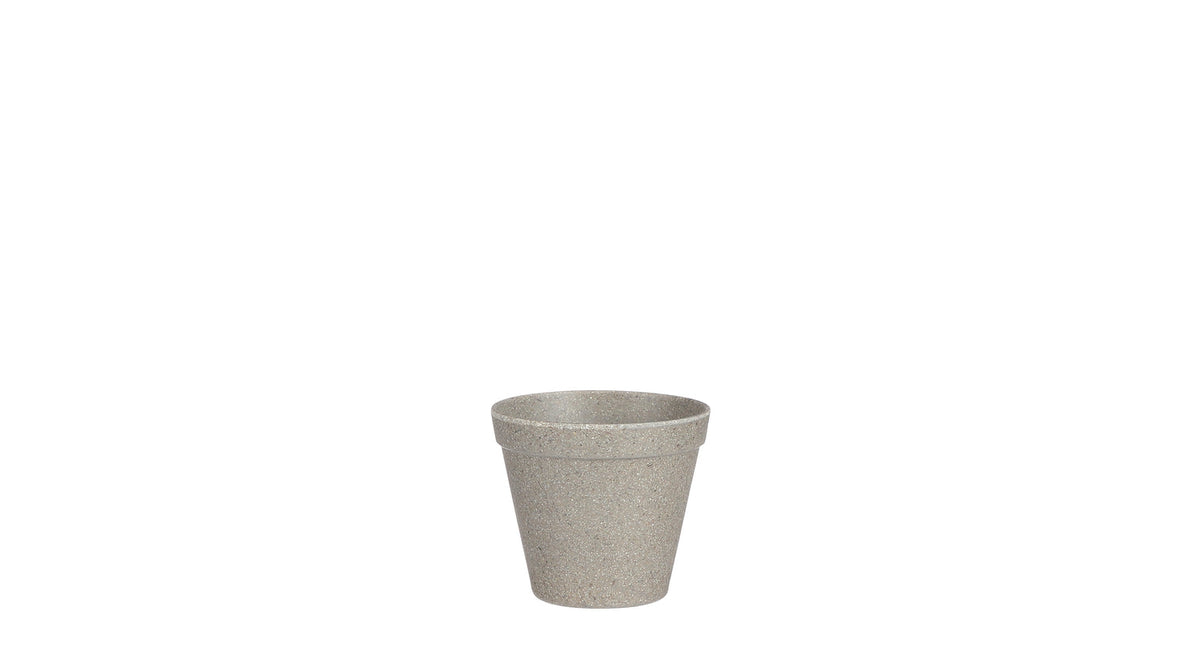 Orion pot rond grijs - h9,5xd11cm