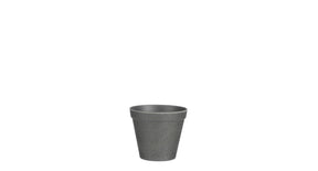 Orion pot rond d.grijs - h9,5xd11cm