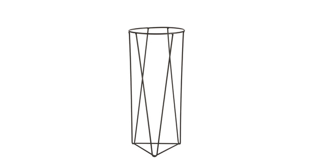Orion plantenstandaard zwart - h40xd18cm