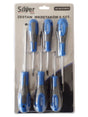 Silver schroevendraaiers 6szt