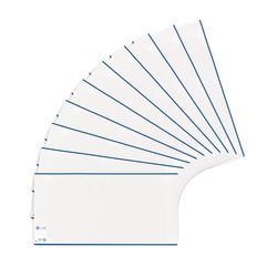 Okładka książki herma 260 x 540 mm przezroczysty polipropylen (pp)