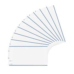 Okładka książki herma 270 x 540 mm przezroczysty polipropylen (pp)