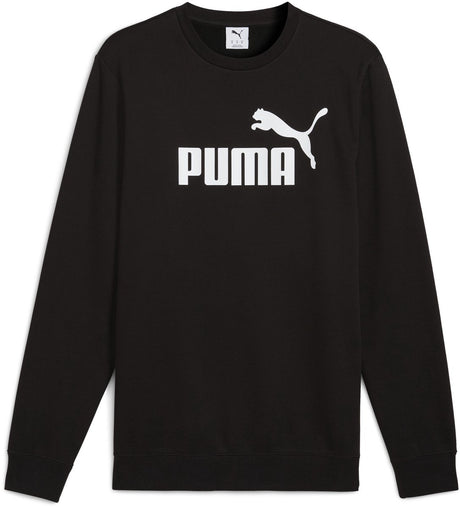 Puma ess nr. Sweter męski 1 logo Crew fl - czarny