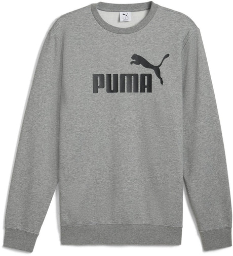 Puma ess nr. Sweter męski Crew fl z logo 1 - średnioszary melanż