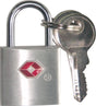 Travelsafe - kłódka tsa - szara