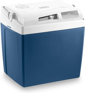 Lodówka termoelektryczna Mobicool me27 ac dc - 26l - 12 230v - klasa energetyczna e - niebiesko-biała