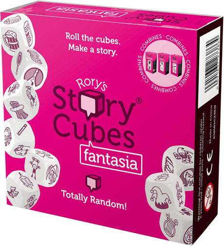 Kostki historii Rory'ego fantasy gra w kości kreatywna gra planszowa dla 6+ dzieci.