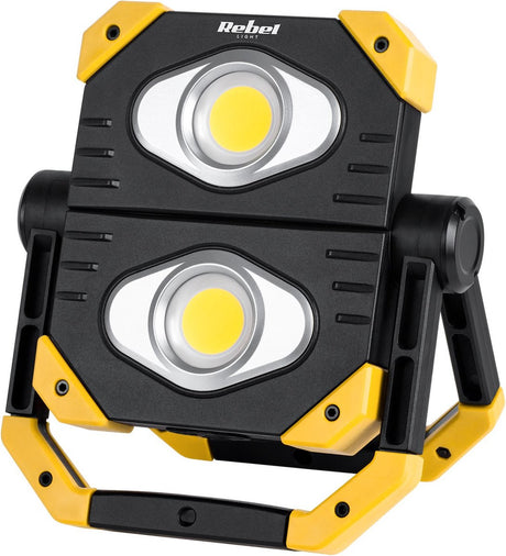 Rebel electro rebel urz3607 draagbare led-werkspot