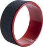 Pure2improve - koło do jogi - koło do jogi - wałek do jogi - średnica 32,5 cm - czarno-czerwony