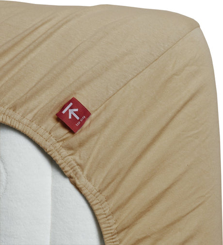 Beddinghouse - jersey - split-topper - hoeslaken - 180x220 cm - camel
