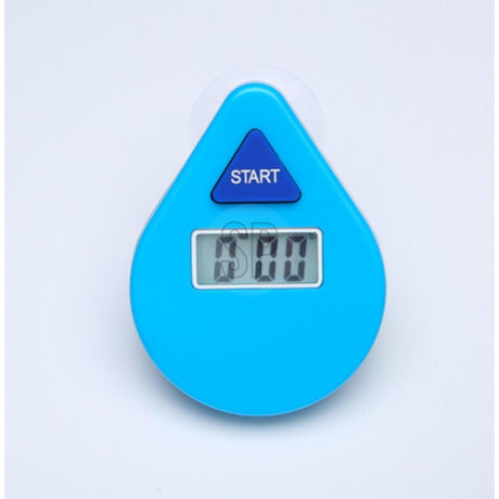 Rozwiązania łazienkowe Cyfrowy timer prysznicowy z przyssawką 5 min. 5,6 x 2 x 7,3 cm