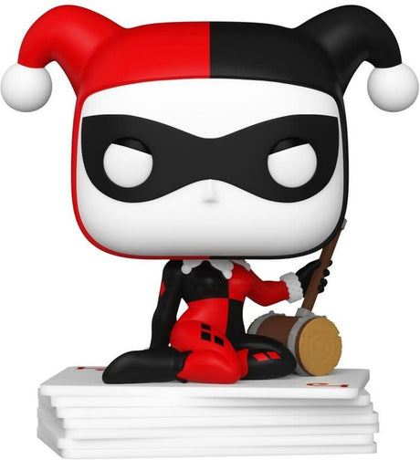 Funko pop! heroes: harley quinn 30 - harley quinn with cards #454 special edition exclusive