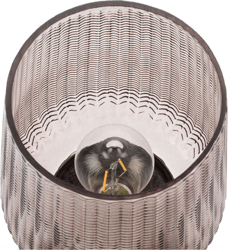 Lampa stołowa LED Pauleen fantazyjny glamour e27 2700k 40lm 0,8w taupe, mosiądz