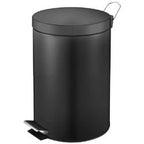 Pedaalemmer vepa bins rond 20l zwart