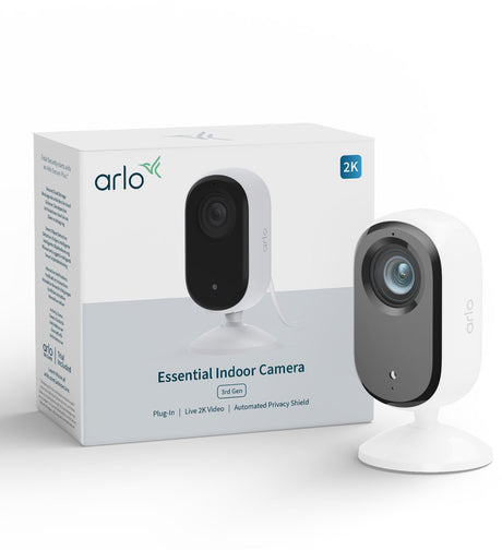 Wewnętrzna kamera bezpieczeństwa Arlo Essential3 2K — 1 kamera IP