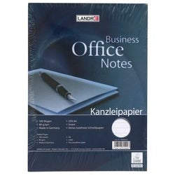 Papier listowy landré a4 w kratkę biały 500 arkuszy