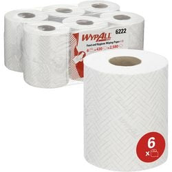 Papier czyszczący wypas osiąga kolor biały