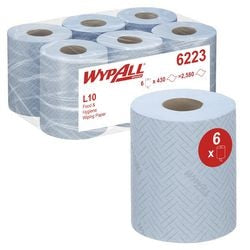 Papier do czyszczenia Kimberly-clark dotrzeć w kolorze niebieskim