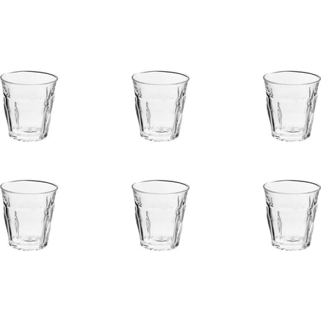 Kubek Duralex Pikardia 160 ml z twardego szkła, pudełko zawierające 6 sztuk