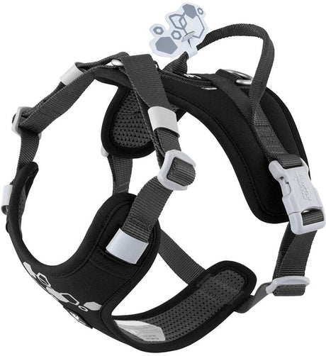 Szelki Hurtta Weekend Warrior w kolorze czarnym, rozmiar 65-80 cm