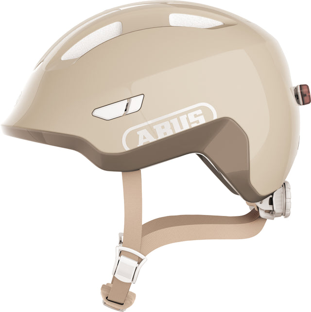 Abus helm smiley 3.0 fl ace led pure beige s 45-50cm