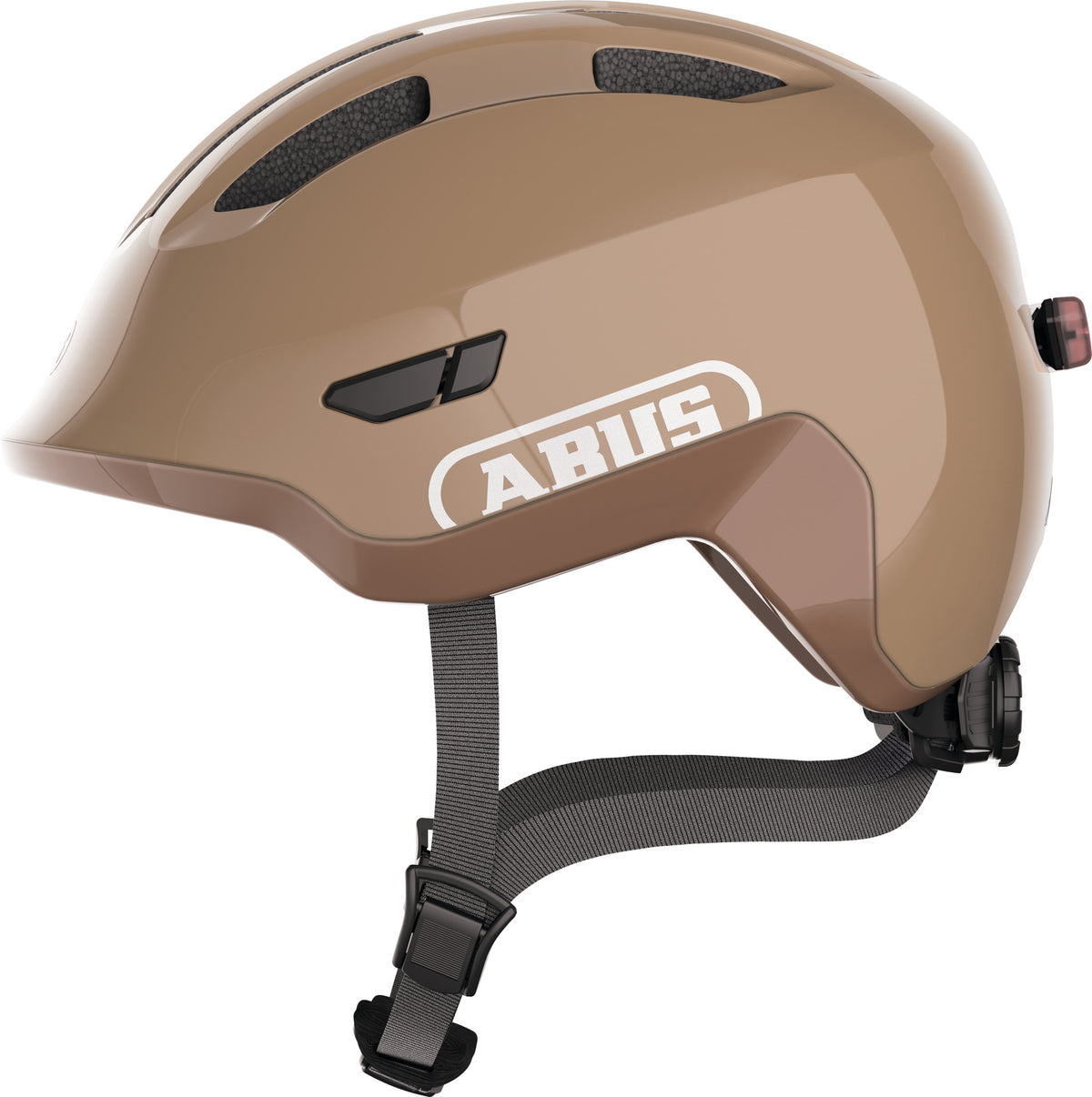 Abus helm smiley 3.0 fl ace led coffee brown m 50-55cm