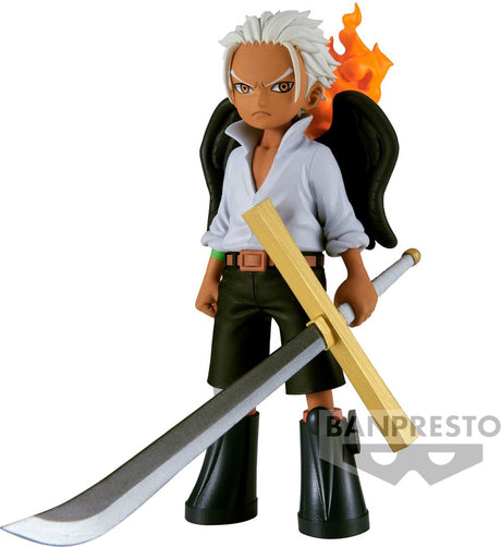 Banpresto spółka z ograniczoną odpowiedzialnością jednoczęściowy - dxf - seria grandline - posąg s-hawka 12cm