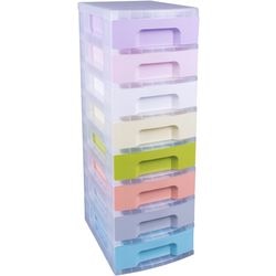Komoda z szufladami naprawdę przydatne pudełka dt2449 7 l multicolor