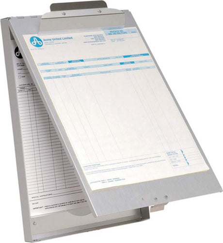 Schowek Westcott - ze schowkiem - aluminium - a4 - ac-e17003