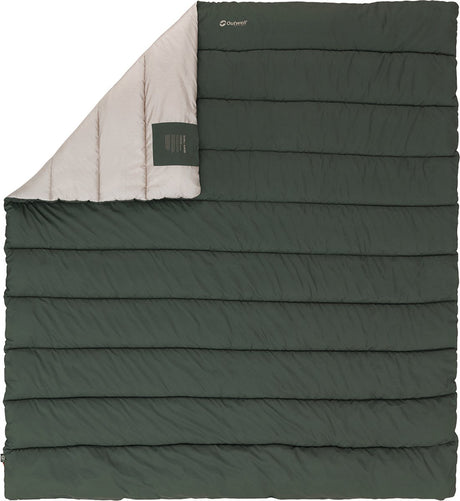 Outwell Campion kołdra do śpiwora podwójnego 2 osoby 220x200 cm zielona