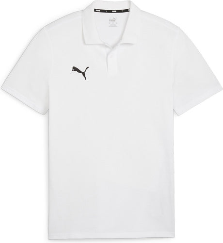Męska sportowa koszulka polo Puma Teamgoal Casuals w kolorze biało-czarnym
