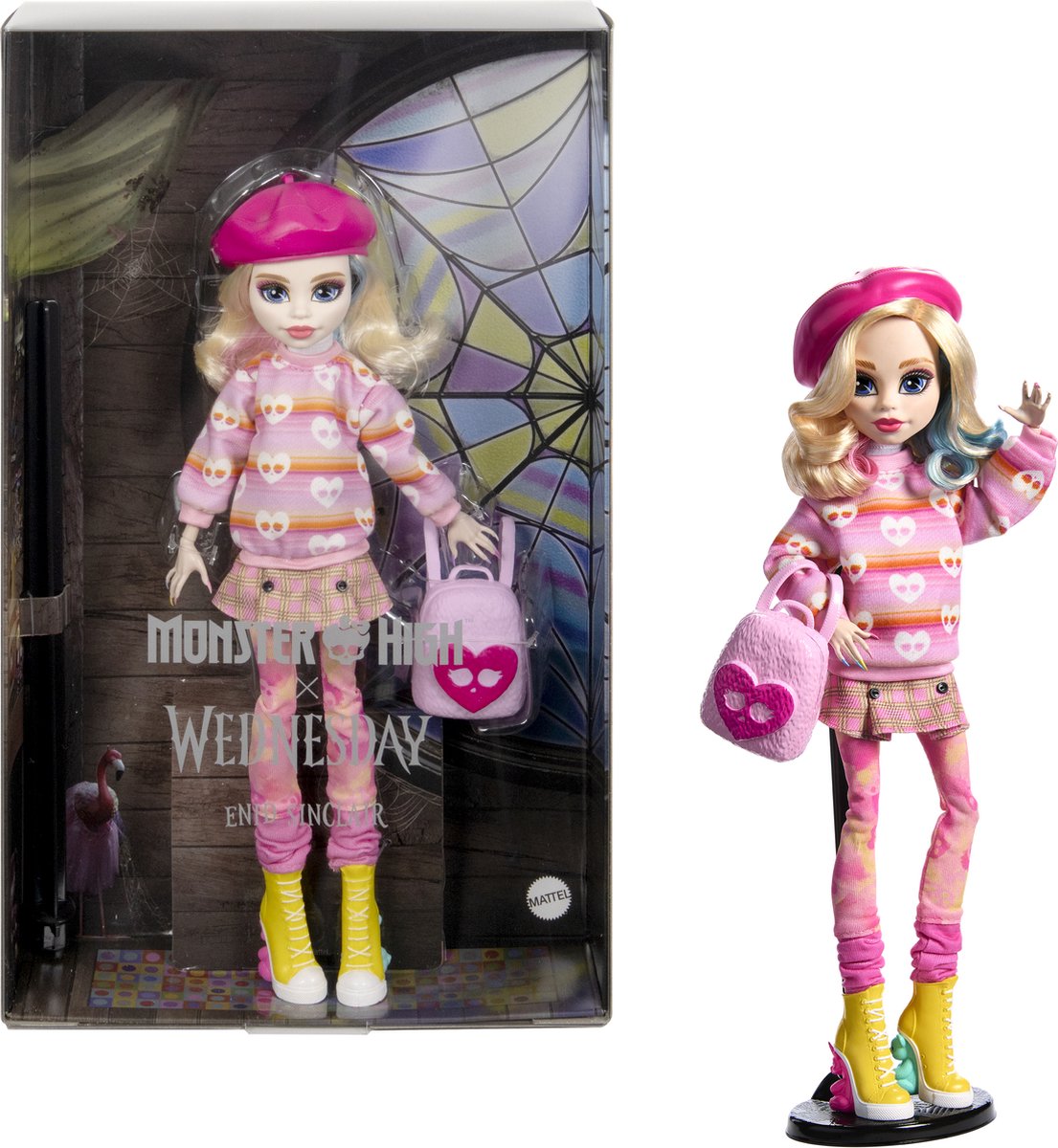 Monster High Wednesday Enid Sinclair - lalka modowa