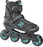 Rolki inline Icon Soft Boot damskie 80 mm 82A czarne, wodne, rozmiar 40