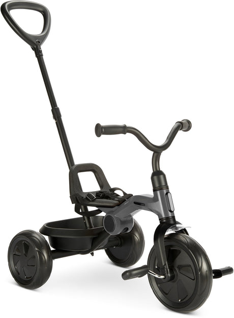 Qplay ant plus trike - dark grey - foldable tricycle with handlebar