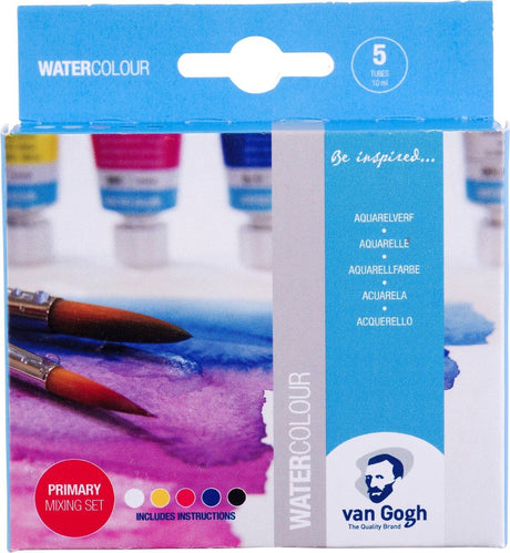 Podstawowy zestaw do mieszania akwareli Van Gogha | 5 tubek po 10 ml