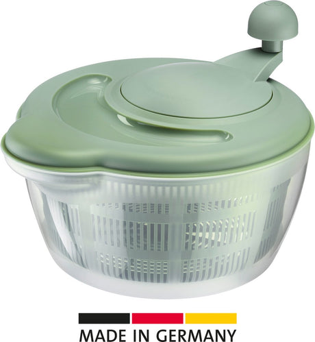 Wirówka do sałaty Westmark, pojemność: 5 l, ø 26 cm, tworzywo sztuczne, wolne od BPA, fortuna, kolor: przezroczysty miętowo-zielony, 2432224m