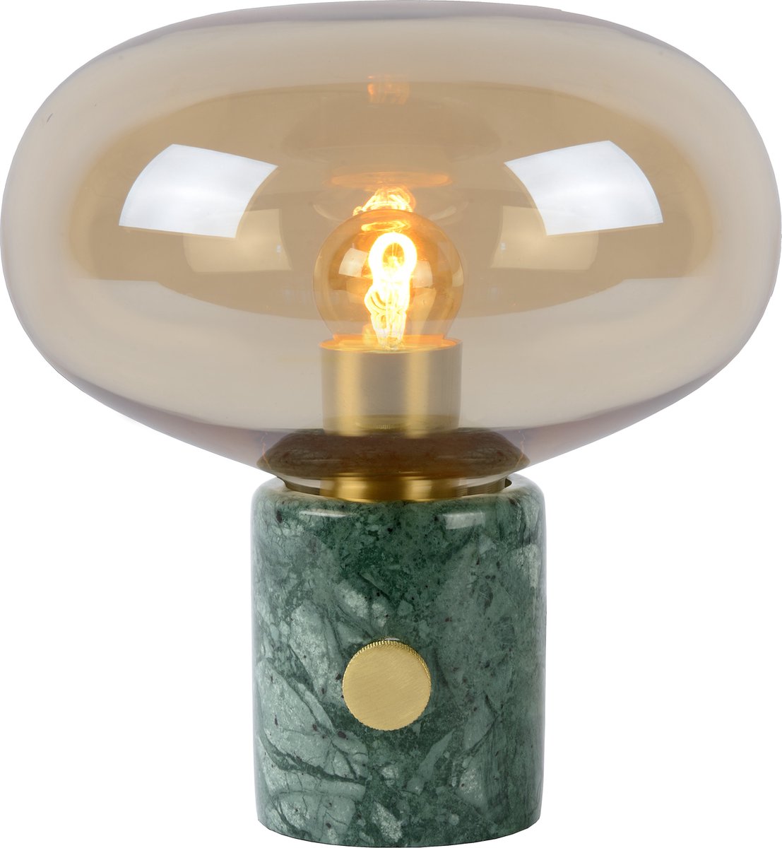 Lucide Charlize - lampa stołowa - ø 23 cm - 1xe27 - zielona