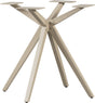 Woood holland kruispoot - metaal - dakargrau - 72x80x80