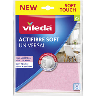 Vileda 1072057 - miękka ściereczka actifibre 2szt | 5 sztuk