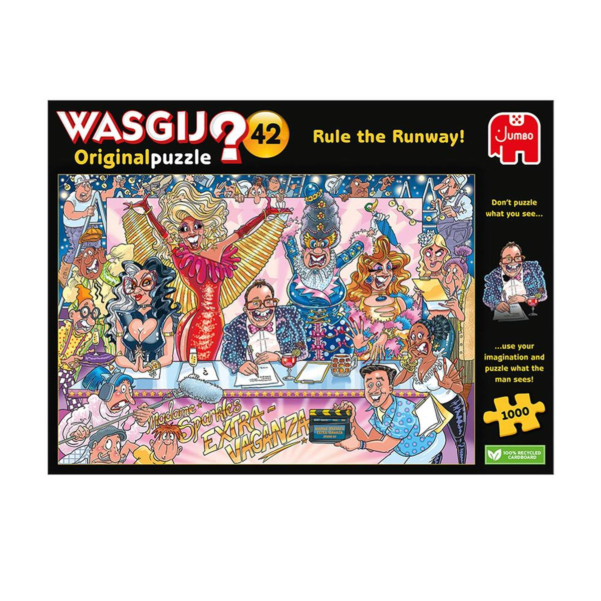 Jumbo Wasgij Original 42 - Brokat i blask!, 1000 szt.